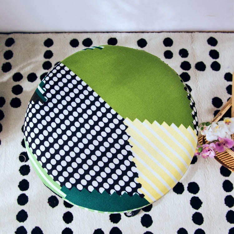 Elastic Printing Round Stool Sleeve Round Stool Chair Cover Bar Stool Cover, Size: Diameter 30-34...