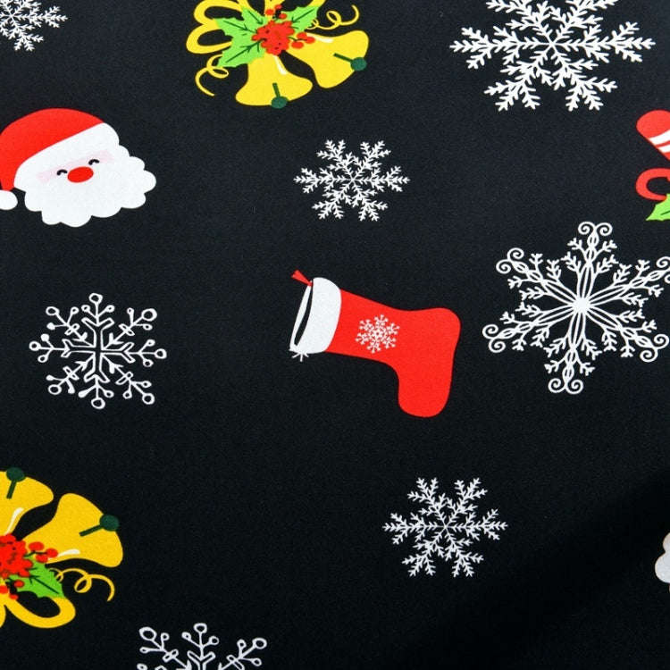 Stretch Chair Cover Office Armrest Lift Computer Chair Seat Cover, Size: L(Happy Christmas Red)