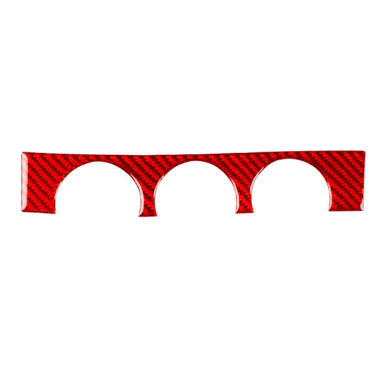 For Jaguar F-TYPE 2013+ Left and Right Drive Universal Air Conditioner Knob Decorative Sticker(Red)