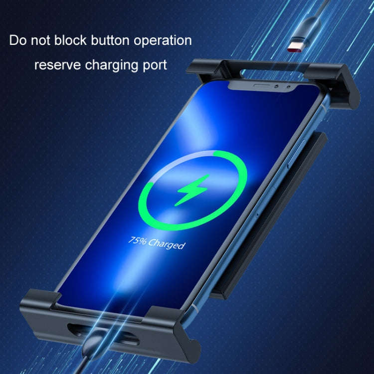 Car Rear Seat Folding Stretchable Headrest Tablet Bracket, Color: Metal Clamp Arm