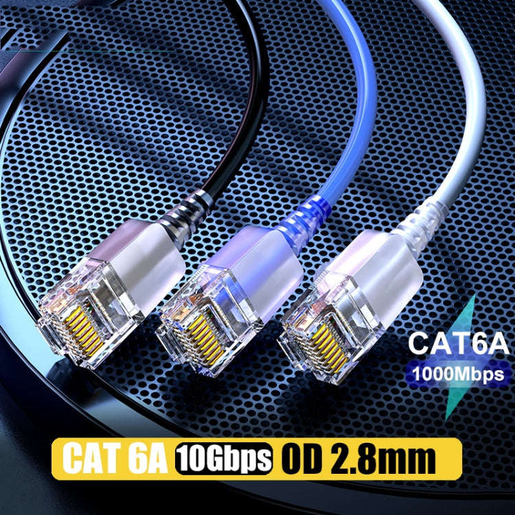 SAMZHE Cat6A Ethernet Cable UTP Network Patch Cable 3m(Black)