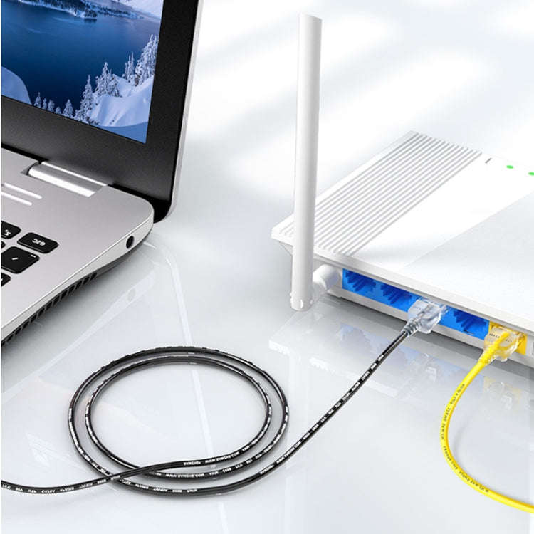 SAMZHE Cat6A Ethernet Cable UTP Network Patch Cable 3m(Black)