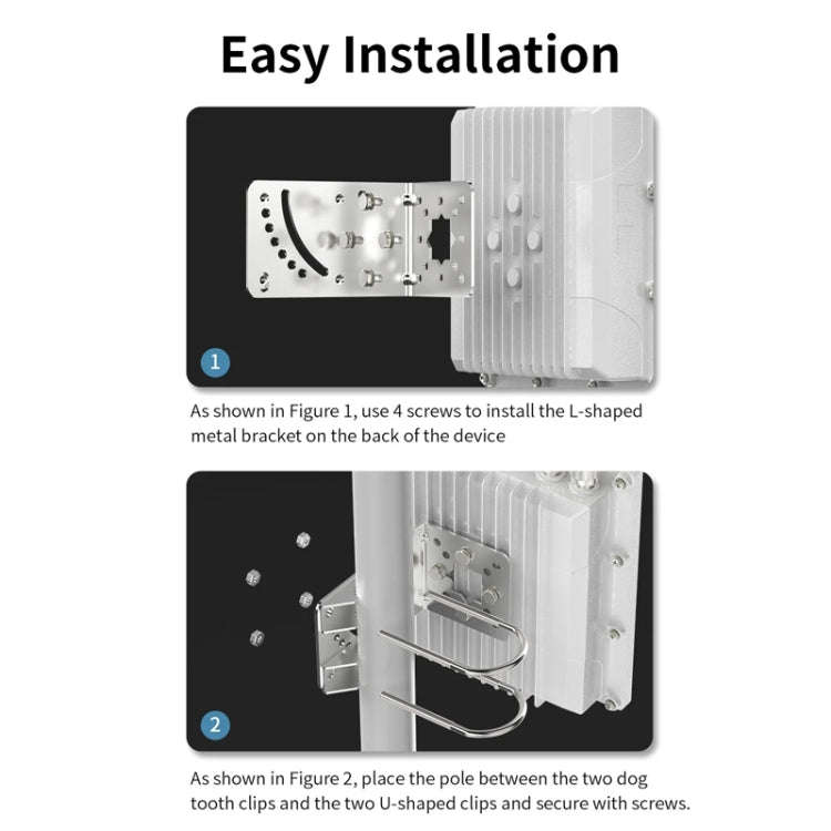 COMFAST CF-WA820 1200Mbps 2.4G & 5G Outdoor AP High Power Wireless Access Point(UK Plug)