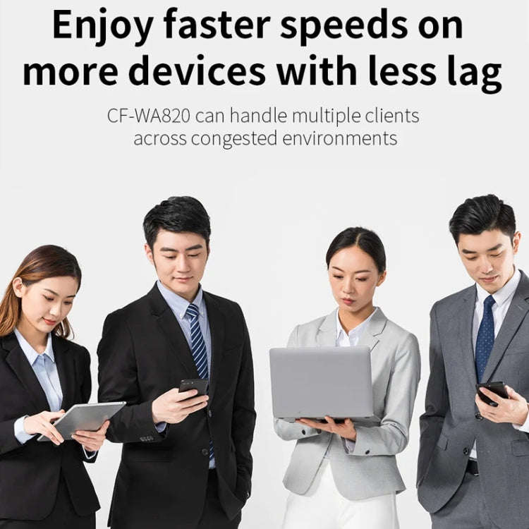 COMFAST CF-WA820 1200Mbps 2.4G & 5G Outdoor AP High Power Wireless Access Point(EU Plug)