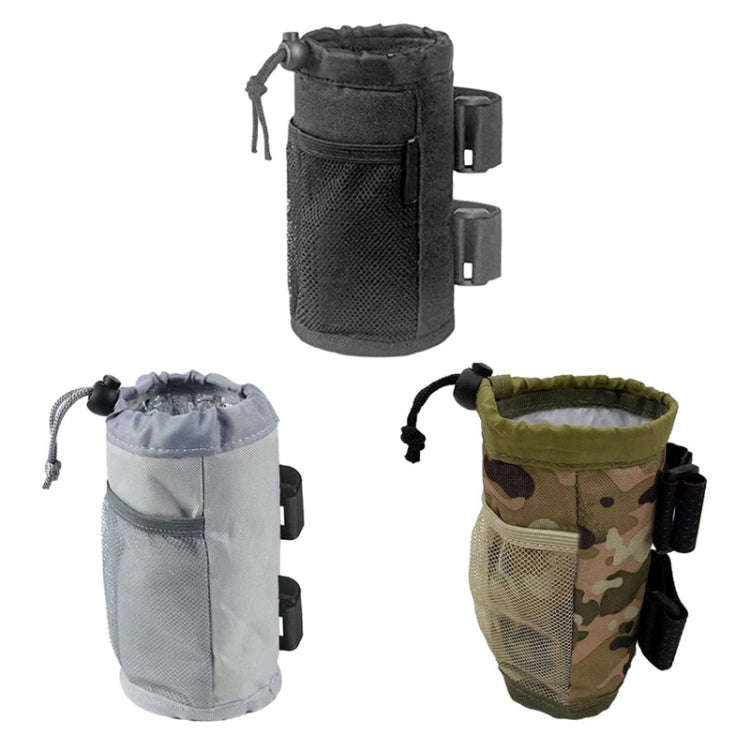 Bicycle Water Cup Holder Stroller Hanging Bottle Bag(Grey)