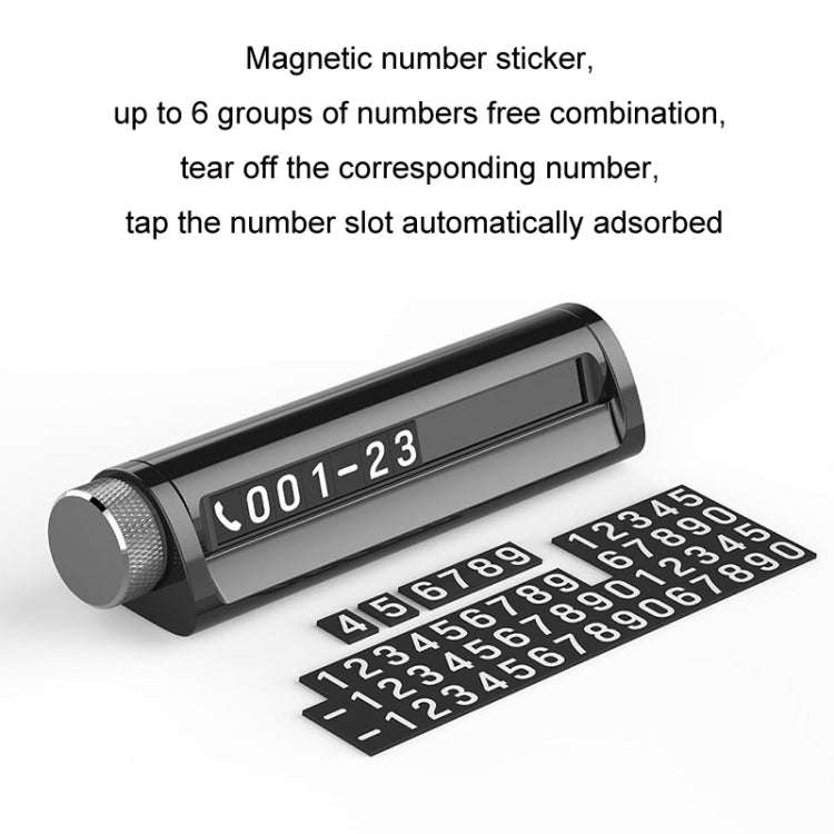 Multifunctional Break Window Mini Safety Hammer Parking Number Plate(Grey)