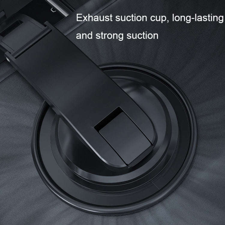 Car Suction Cup Dashboard Mobile Phone Holder with Sun Visor Folding Rotating Car Mount, Style: J...