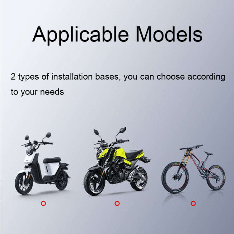Rotatable Bicycle and Motorcycle Anti-shake Fixed Mobile Phone Holder with Sun Visor, Style: Clas...