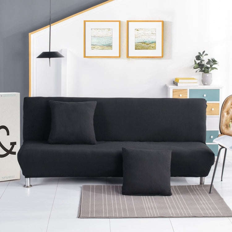 Armless Stretch Sofa Bed Cover All Inclusive Folding Sofa Bed Cover Shade, Size: S For 120-155cm ...