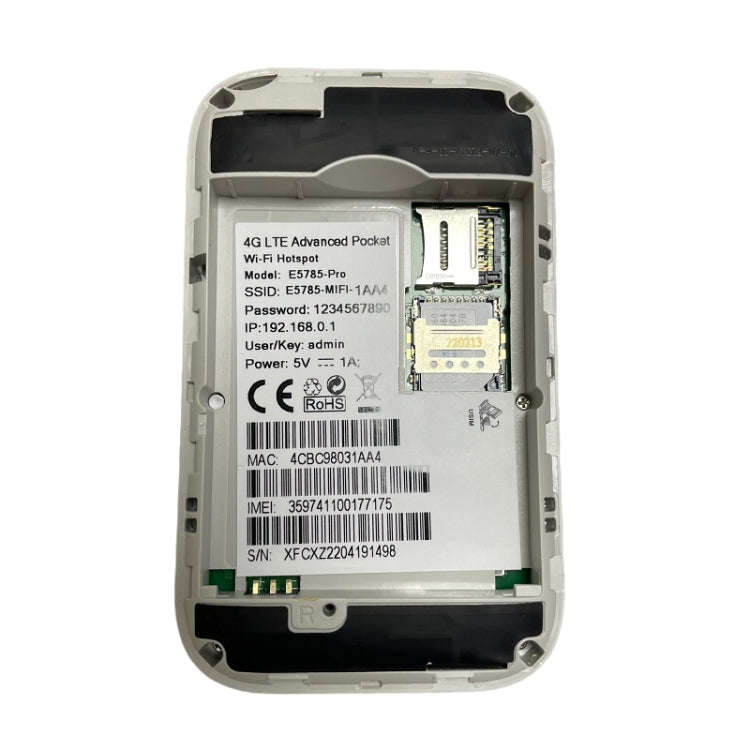 E5785-PRO Eurasian Edition 4G Mobile WIFI Pocket Hotspot LCD Sim Card Router