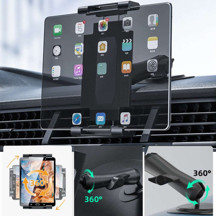 Widened Double-stretch Rotating Suction Cup General Car Bracket(Metal Model)