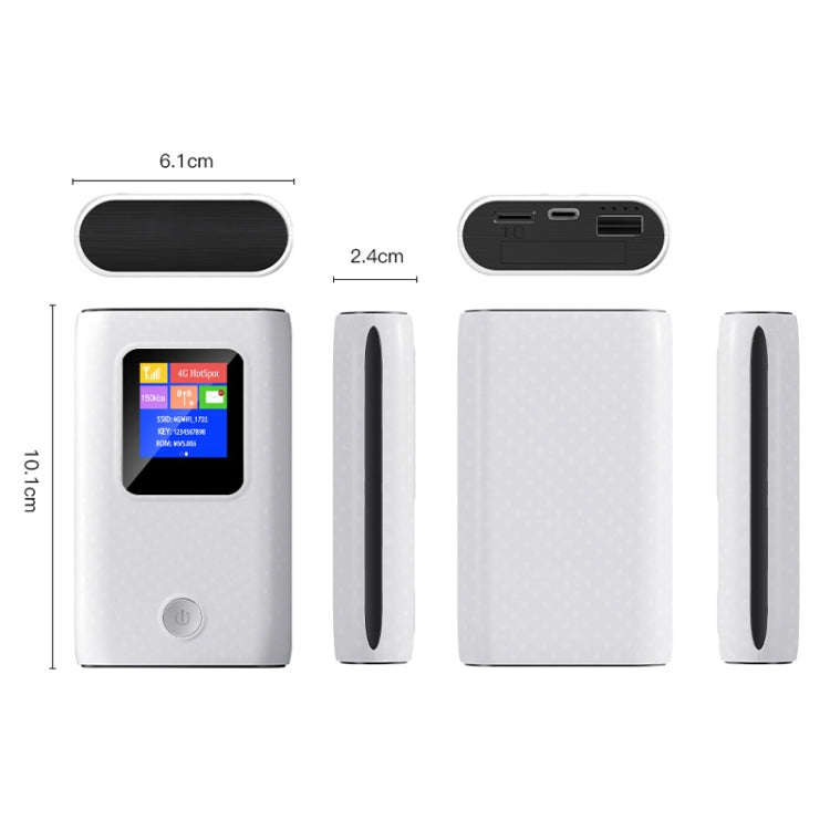 MF905C EU 4G LTE WIFI Router Portable 6000mAh Charging Treasure Wireless Hotspot 150Mbps Pocket M...