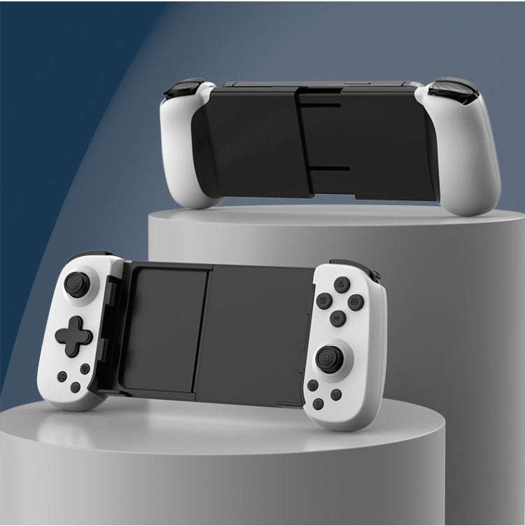 D6  Bluetooth Retractable Gamepad Dual Hall Six-Axis Somatosensory For Android/IPhone /Switch(Whi...