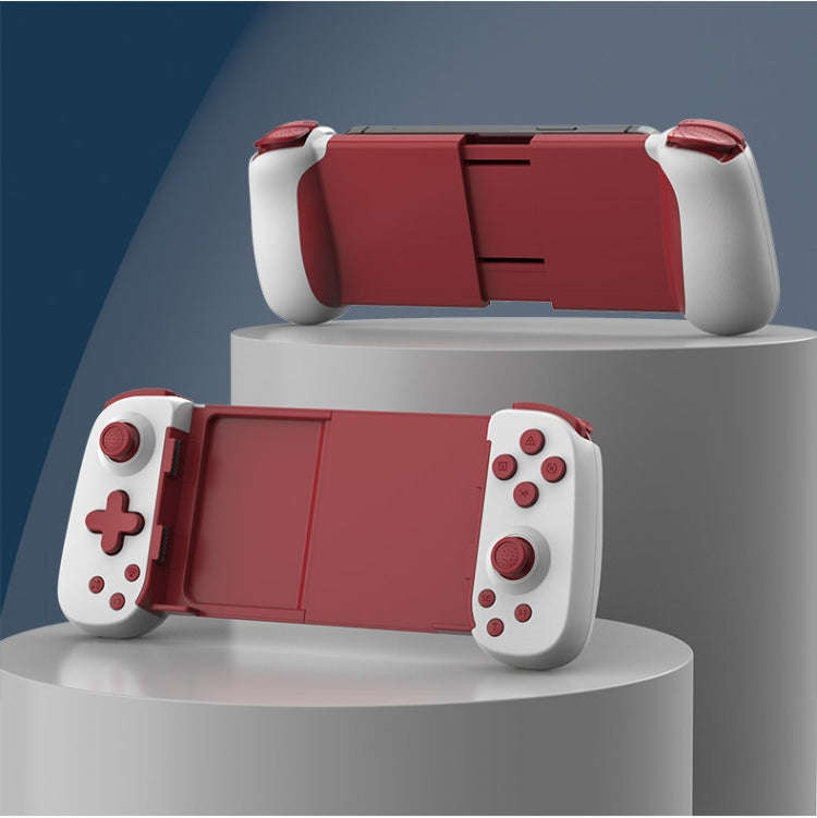 D6  Bluetooth Retractable Gamepad Dual Hall Six-Axis Somatosensory For Android/IPhone /Switch(Whi...