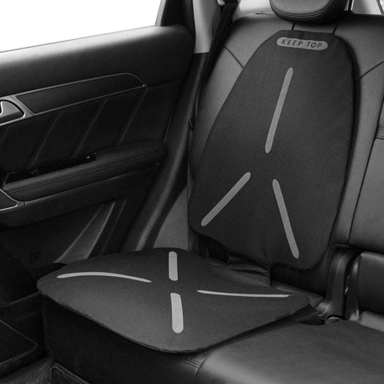 KEEP TOP Car Child Safety Seat Anti-Slip Thickened Anti-Wear Protective Pad(Black)