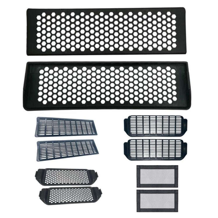 For Tesla Model 3 Horizontal Bar Protective Cover for Air Outlet Under Car Seat Air Conditioning ...