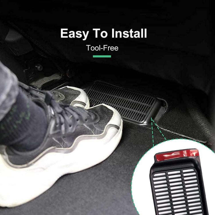 For Tesla Model 3 Buckle Model Protective Cover for Air Outlet Under Car Seat Air Conditioning Ai...