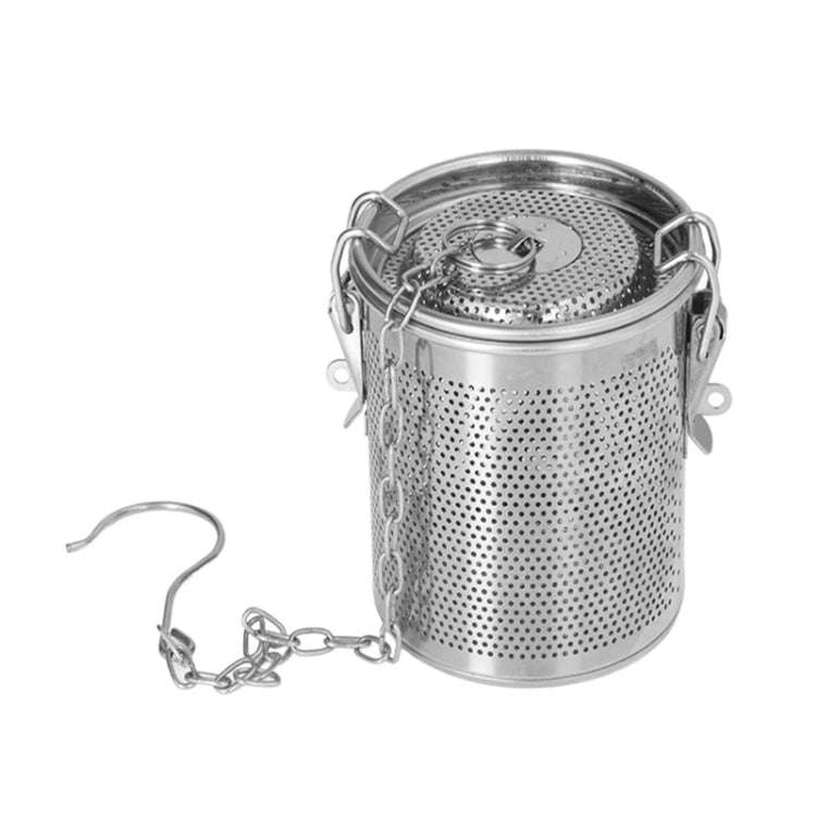 9x10.8cm 304 Stainless Steel Brine Basket Tea Residue Ball Soup Material Box