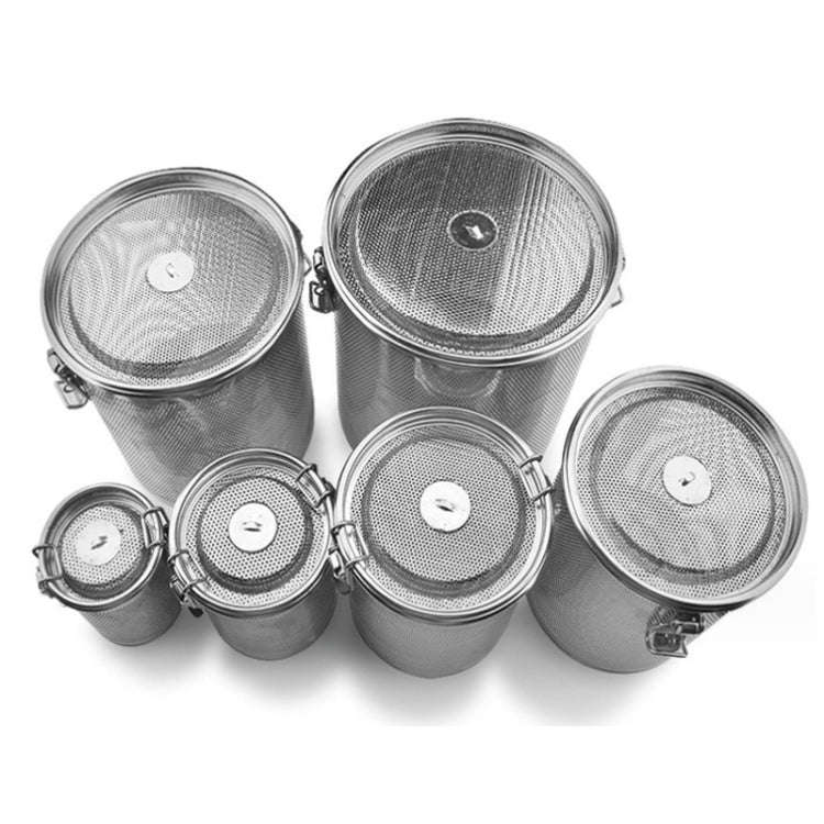 7x9cm 304 Stainless Steel Brine Basket Tea Residue Ball Soup Material Box