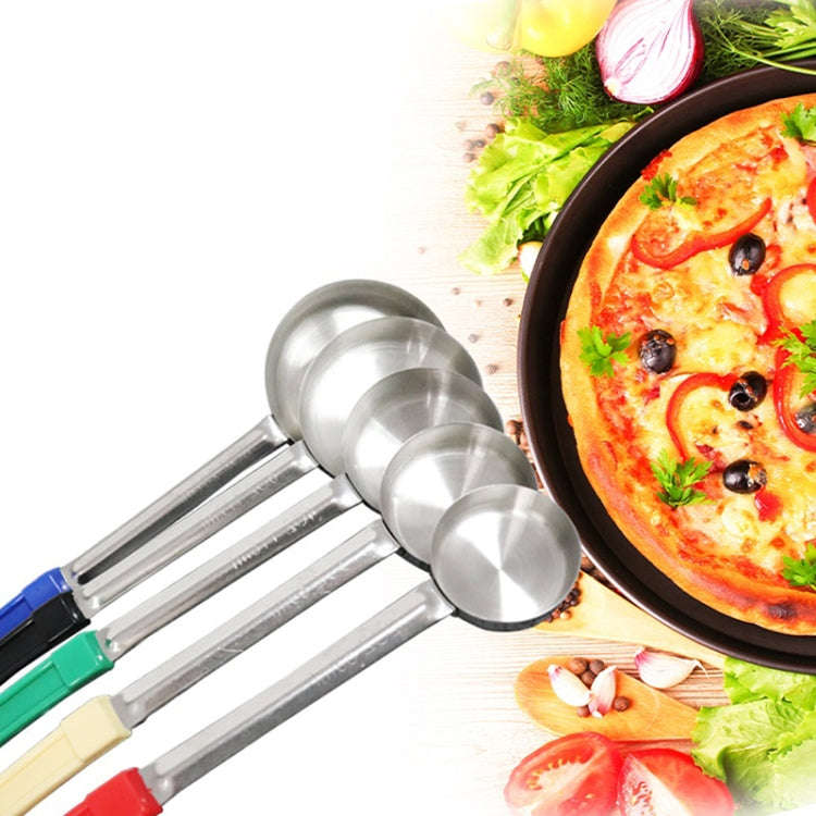 Sauce Spoon Pizza Flat oz Spread Spoon, Specification: With Hole 3oz
