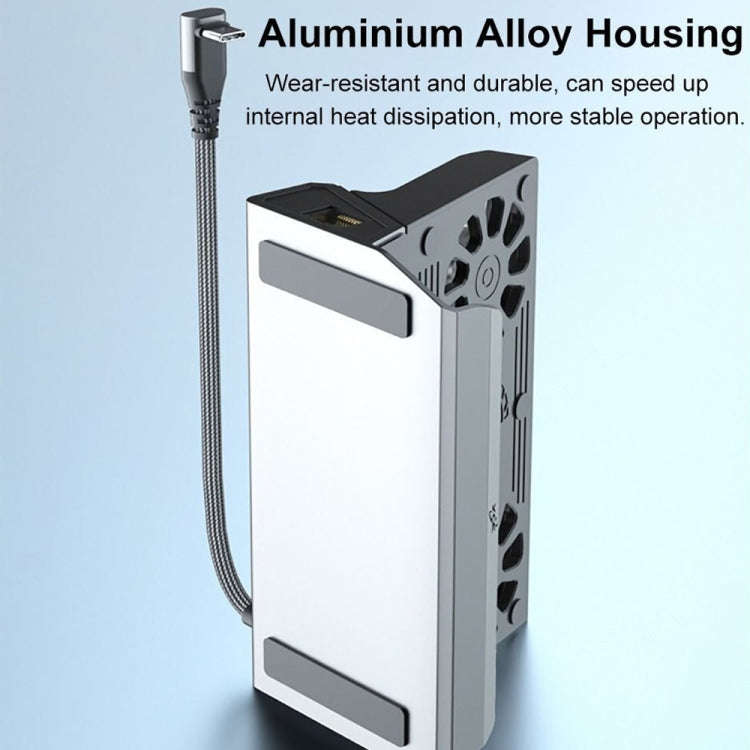 6 -in -1 For ASUS ROG Ally 100W PD Charging Game Console Stand Multifunctional USB 3.0 Docking St...