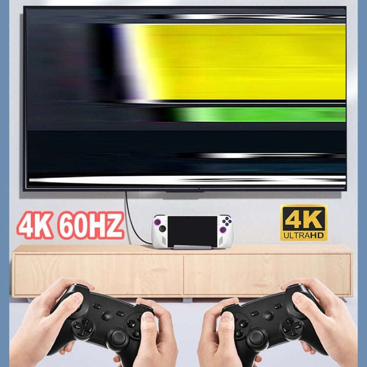 6 -in -1 For ASUS ROG Ally 100W PD Charging Game Console Stand Multifunctional USB 3.0 Docking St...