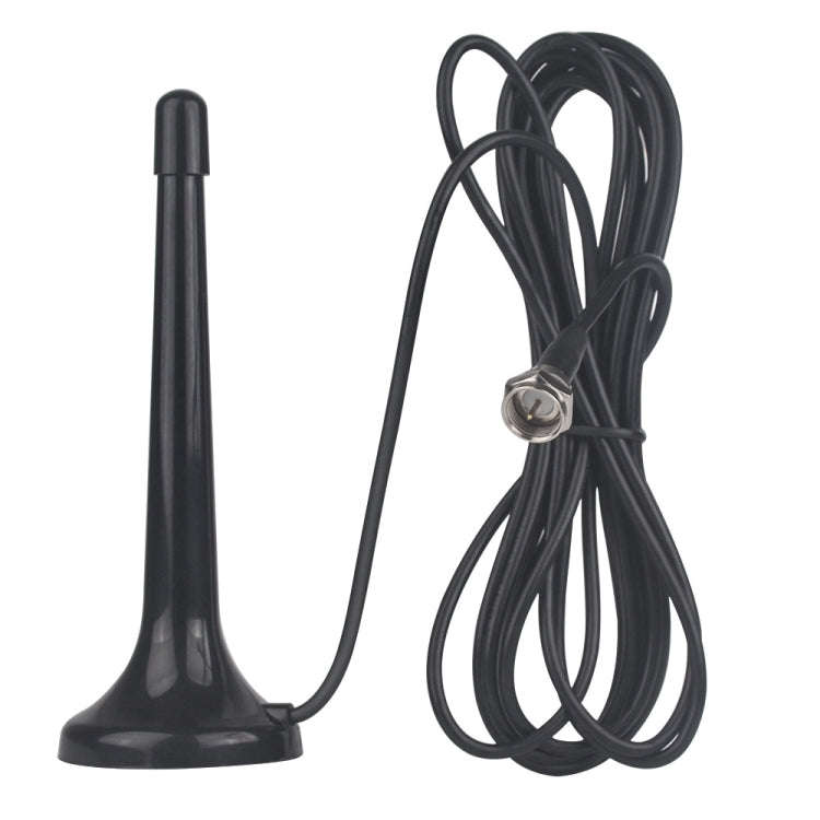 Extended Radio Antenna With Magnetic Base TV Adapting F-Connector FM Regulatory TV Radio Antenna