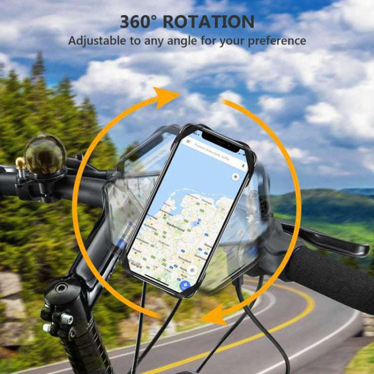 Removable Bicycle Cell Phone Holder For 4.5-7 Inch Phones, Specification: Eight Claws Black