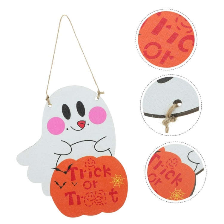 Halloween Decoration Pendants Holiday Scene Layout, Color: No.3