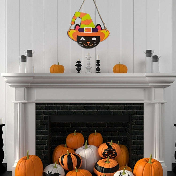 Halloween Decoration Pendants Holiday Scene Layout, Color: No.3