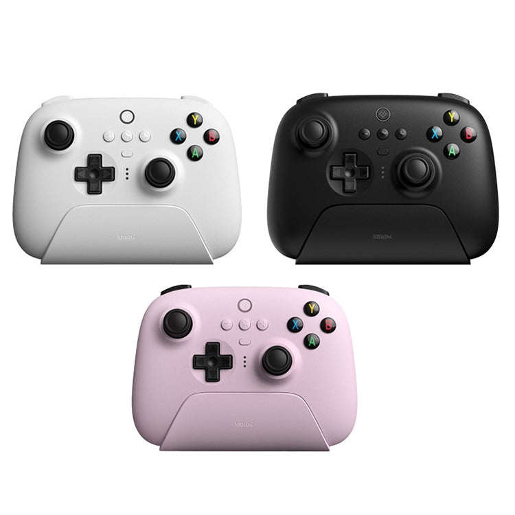 8BitDo Wireless 2.4G Gaming Controller With Charging Dock For PC / Windows 10 / 11 / Steam Deck(B...