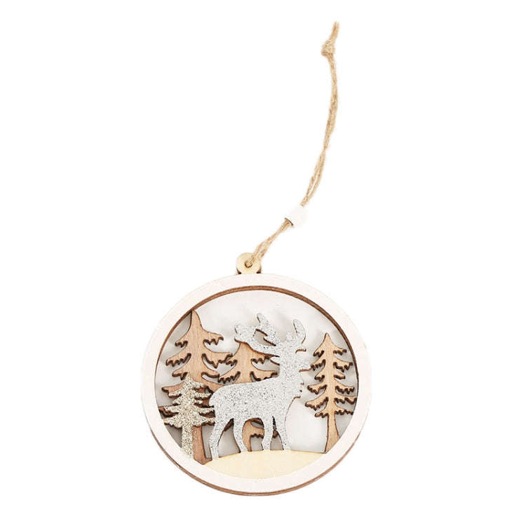 Christmas Party Decoration Wooden Pendants(3)