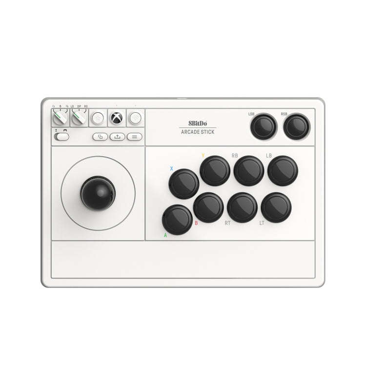 8Bitdo Wireless 2.4G Arcade Stick For Xbox Series X / S / Xbox One / Windows 10(White)