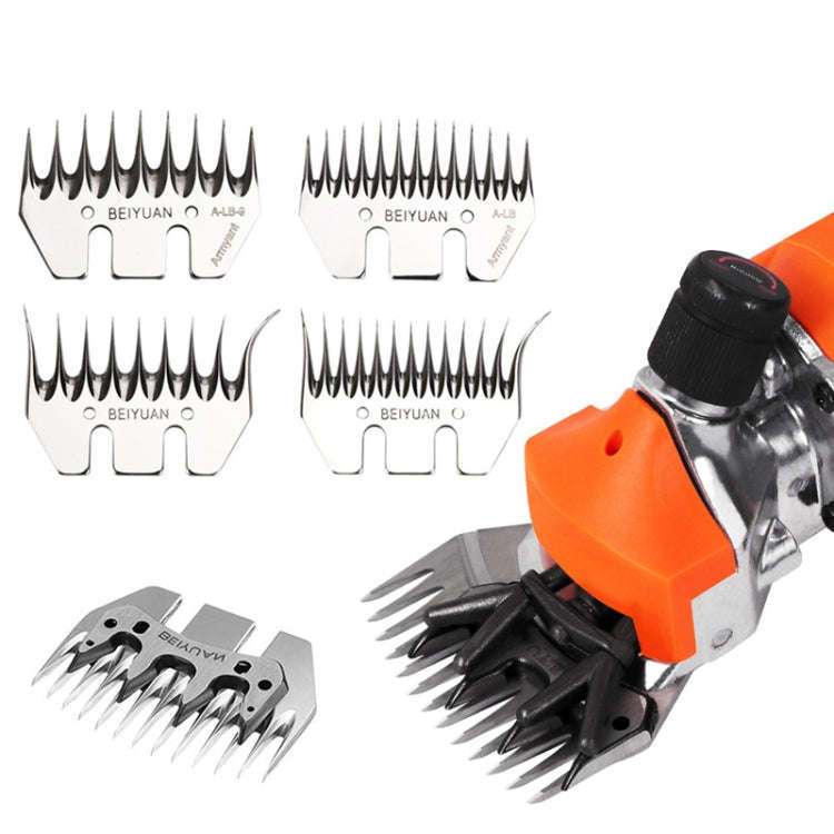 HILDA Power Wool Scissors Blades For Wool Pushers, Specification: 9 Toothed Straight Blade