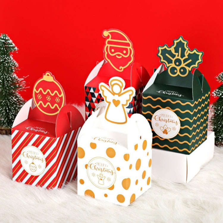 Christmas Eve Apple Packaging Gift Box Candy Box(White)