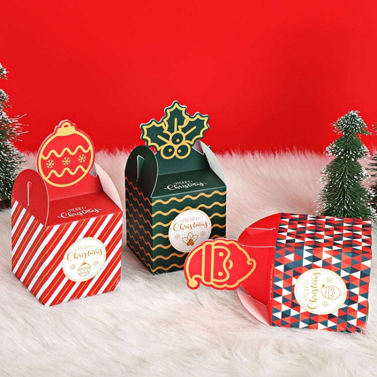 Christmas Eve Apple Packaging Gift Box Candy Box(White)