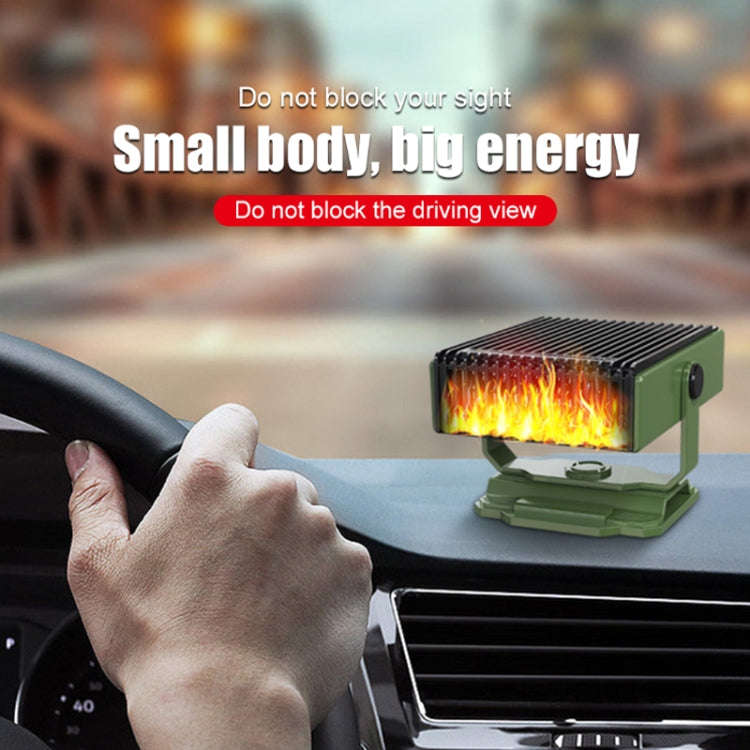 12V Car-mounted High-power Heater Winter Defog Heater(Navy Blue)