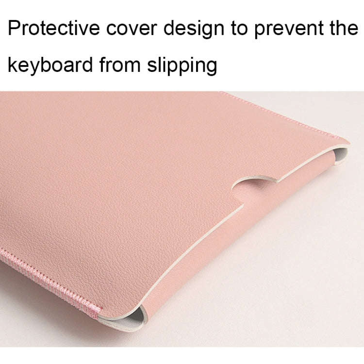 For Logitech K380 Leather Keyboard Thin and Lightweight Portable Liner Bag Waterproof Protective ...