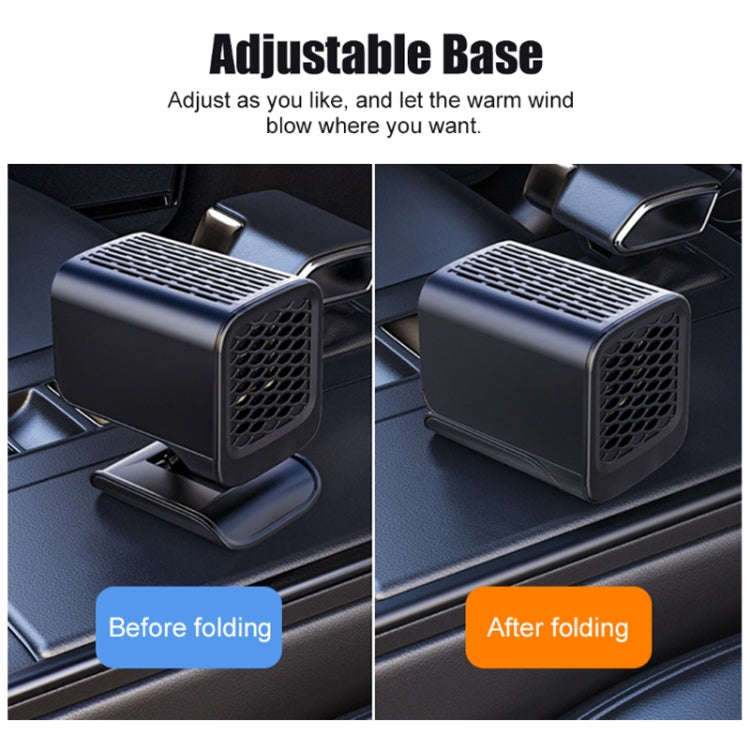 12V Car Folding Heater Winter Front Windshield Defrost Heater(9729)