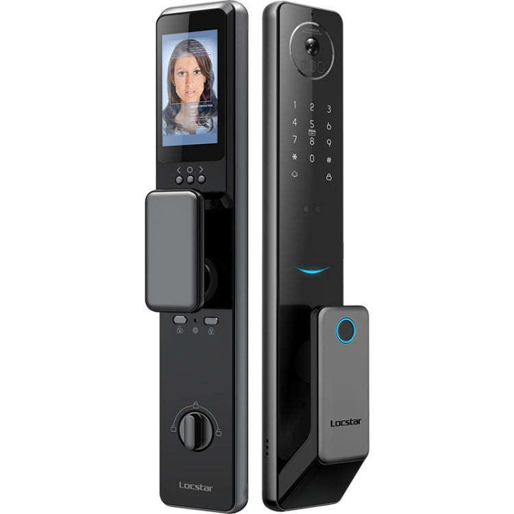 S61 Fully Automatic 3D Face Recognition Tuya Wifi Smart Fingerprint Lock Anti-theft Password Lock...