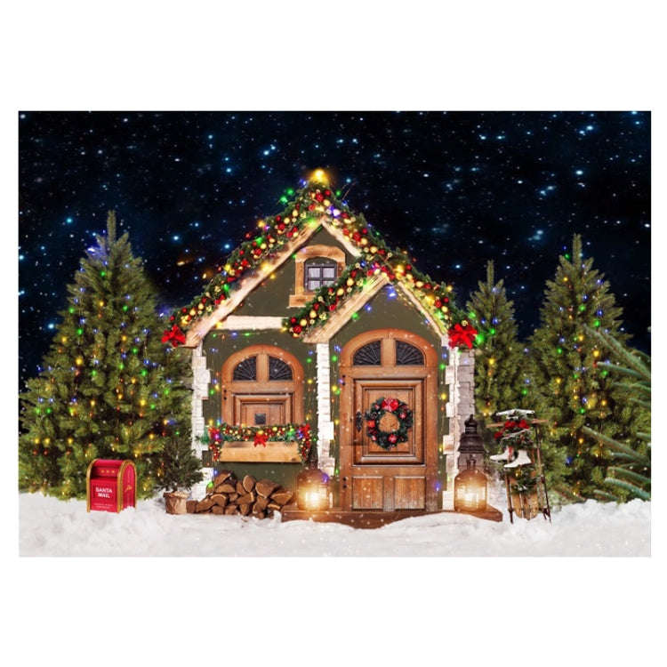 2.1 X 1.5m Holiday Party Photography Backdrop Christmas Decoration Hanging Cloth, Style: SD-778