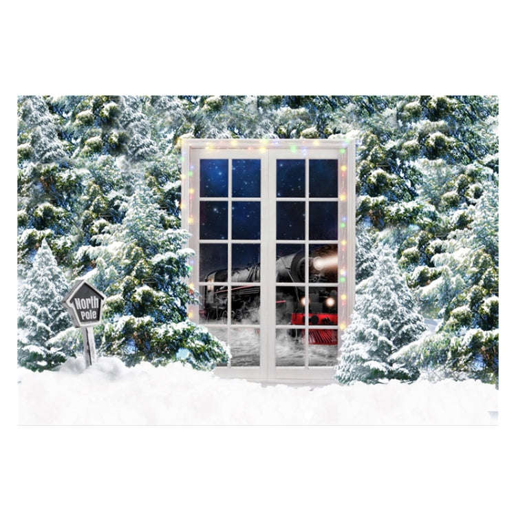 2.1 X 1.5m Holiday Party Photography Backdrop Christmas Decoration Hanging Cloth, Style: SD-776