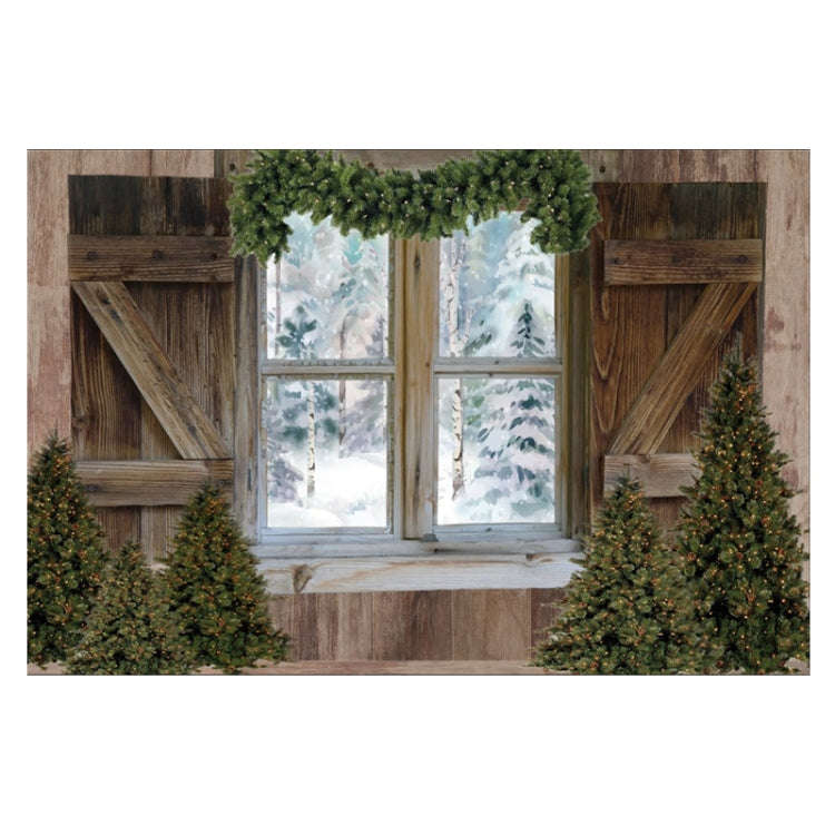 2.1 X 1.5m Holiday Party Photography Backdrop Christmas Decoration Hanging Cloth, Style: SD-777