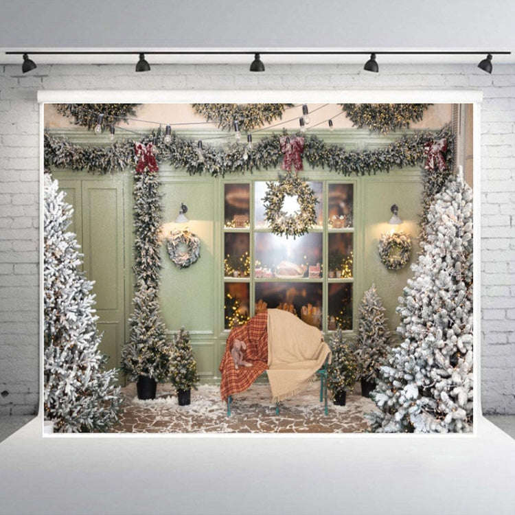 2.1 X 1.5m Holiday Party Photography Backdrop Christmas Decoration Hanging Cloth, Style: SD-785
