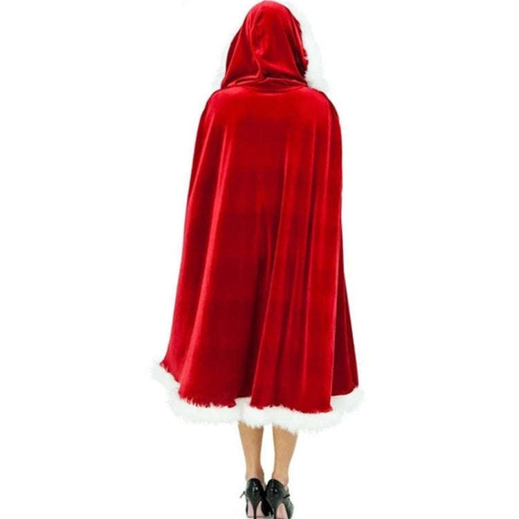Christmas Ball Dress-Up Cape Party Decoration Poncho, Size: 150 cm