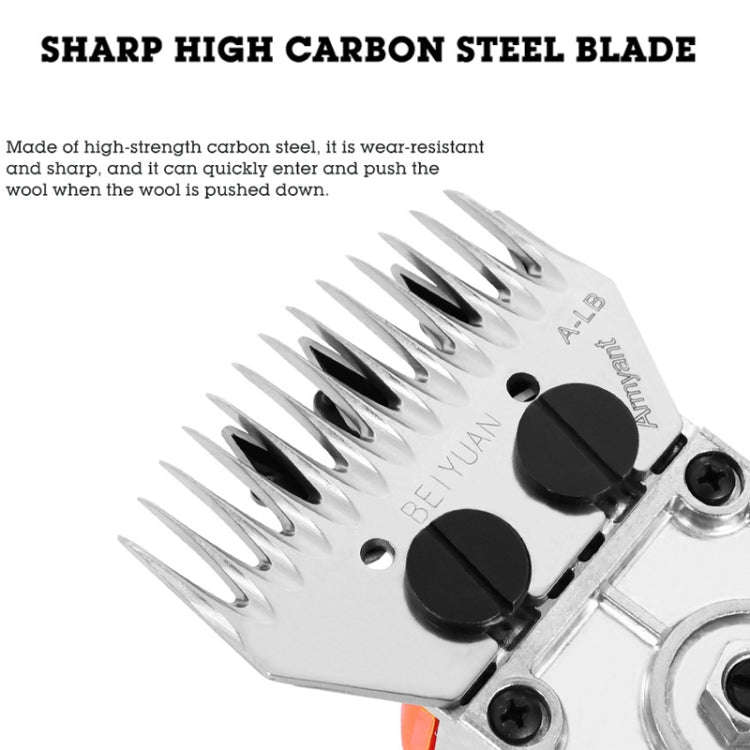 HILDA Motorized Wool Scissors Power Shear Tool Kit, Plug: EU Plug Red