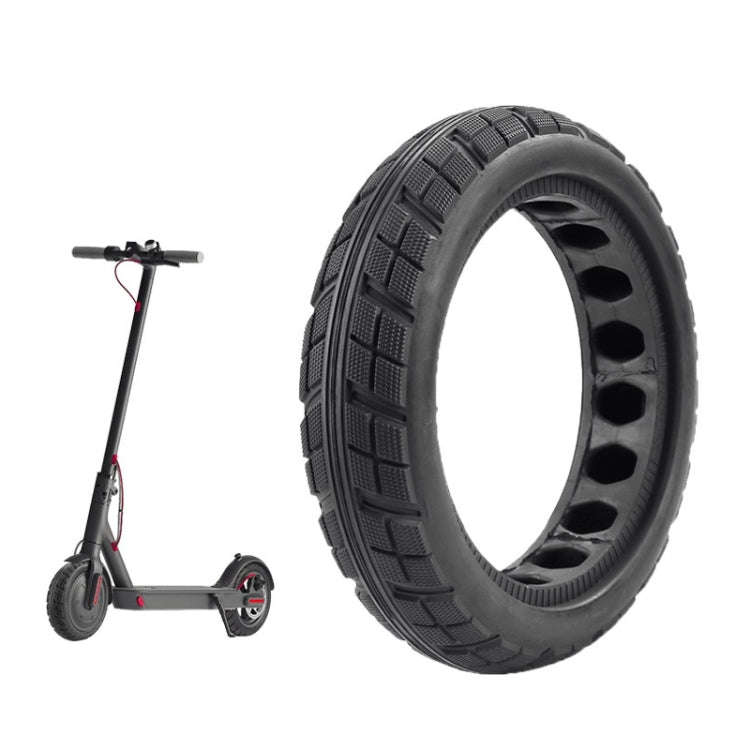 For Xiaomi M365 Series Scooter 8.5 x 2.0 Inch Honeycomb Solid Tire Inflatable Rubber Explosion-pr...