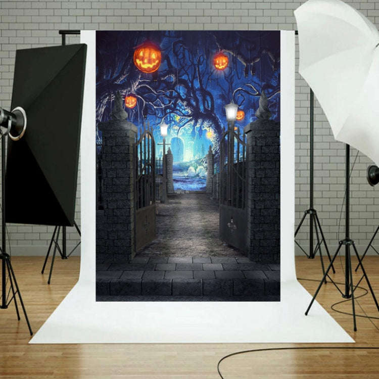 1.25x0.8m Holiday Party Photography Background Halloween Decoration Hanging Cloth, Style: WS-133