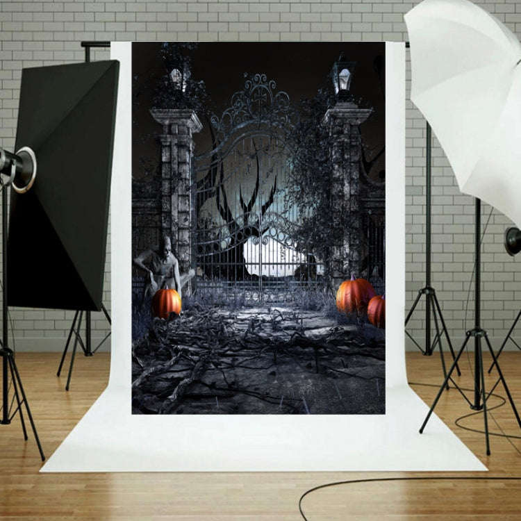 1.25x0.8m Holiday Party Photography Background Halloween Decoration Hanging Cloth, Style: WS-169