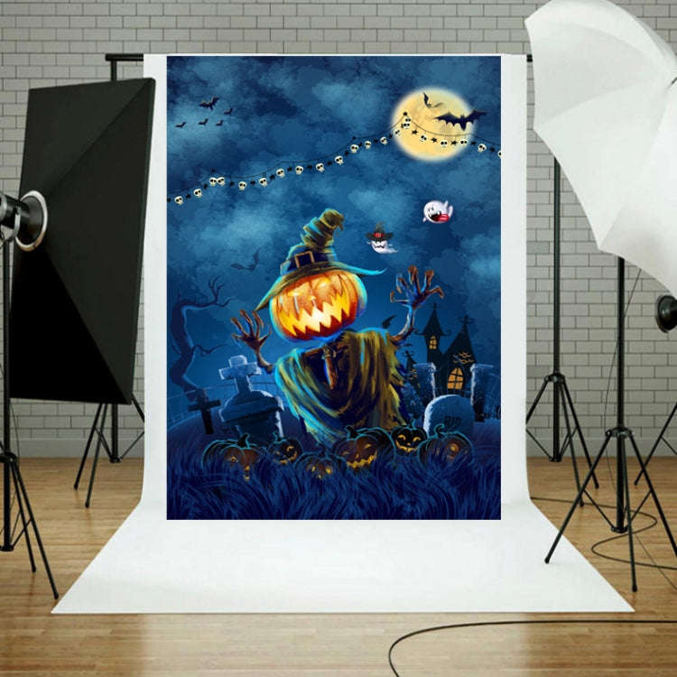 1.25x0.8m Holiday Party Photography Background Halloween Decoration Hanging Cloth, Style: WS-210